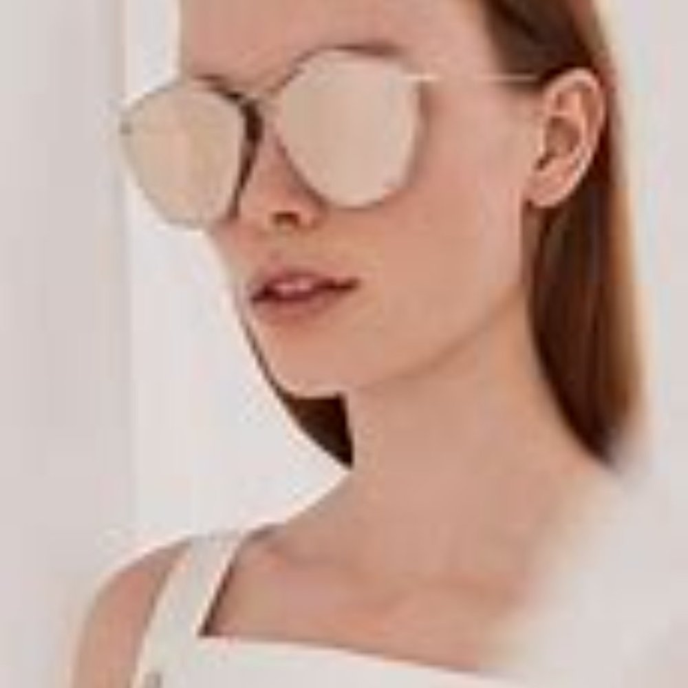 Christian Dior "Diorstellaire 4" 59mm Full Rim Metal Frame Sunglasses